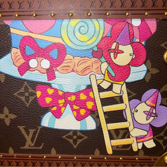 Louis Vuitton Vivienne monogram Coffret accessories trunk Jewelry box - custom - Picture 4 of 14